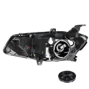 DURAFORCE Black For Chevy Malibu 2016 2017 2018 Headlight Assembly Halogen Left+Right Side