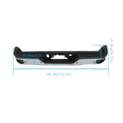 DURAFORCE W/ Vent And Sensor Hole Auto Rear Bumper Metal For Chevrolet 2019-2023 &GMC NEW