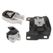 DURAFORCE For 12-18 2.0L L4 3PCS Engine Motor & Trans Mount Kit 3214/3103/3238