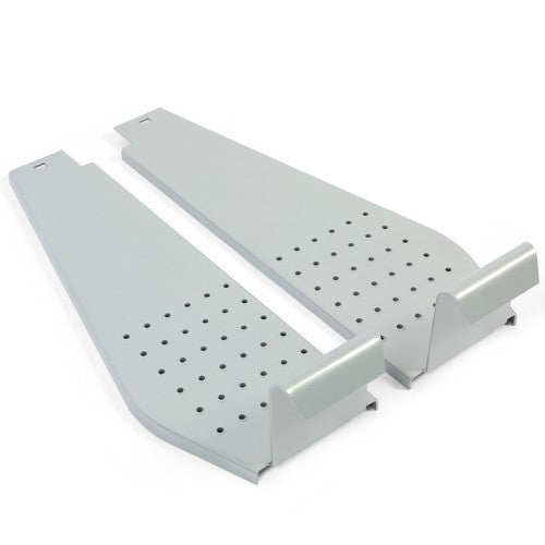 DURAFORCE Fits Ford Tractor 2N 9N Steel Step Plate Running Boards LH & RH with Brackets