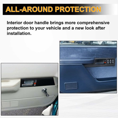 Interior Door Handle Chrome Lever for Chevy GMC C K1500 Suburban 88 89 94 Pair