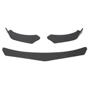 DURAFORCE For Honda Civic Front Bumper Lip Spoiler Splitter Body Kit Diffuser Black