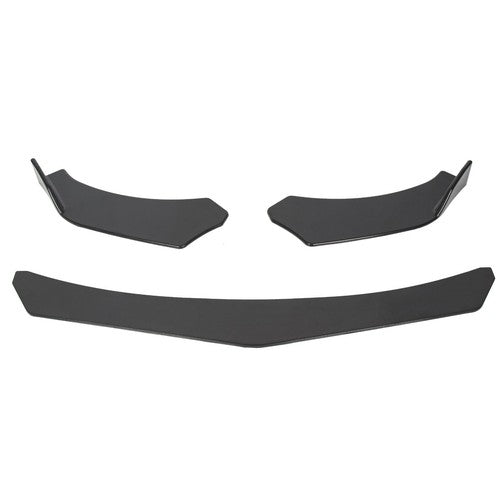 DURAFORCE For Honda Civic Front Bumper Lip Spoiler Splitter Body Kit Diffuser Black