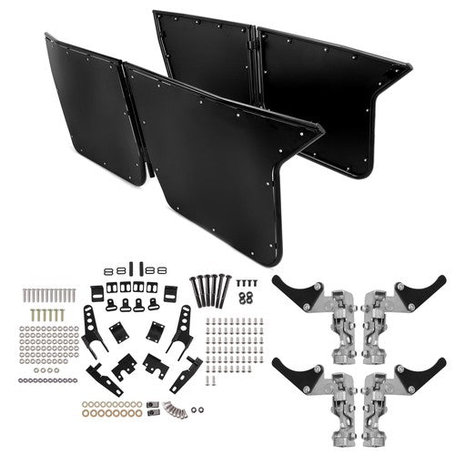 DURAFORCE For Polaris RZR 4 800 2010-2014 RZR XP4 900 Aluminum Lower Half Doors 4-Seat