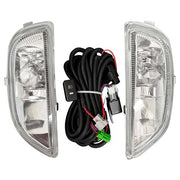 DURAFORCE Front Bumper Fog Lights Driving Lamps Pair for 2001-2002 for Toyota Corolla