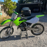 DURAFORCE 7PCS Plastic Kit Restyle Fairing BodyWork Set For KAWASAKI KX125 KX250 1999-2002