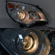 DURAFORCE Projector Passenger + Driver Clear For Chevy Equinox 2011-2015 Headlights Front