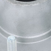 DURAFORCE 6 on 5.5" Galvanized Trailer Hub Fit For 5200-6000lbs Spindle Trailer Bearing