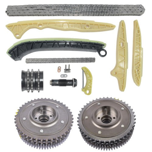 DURAFORCE Timing Chain Kit Variable Valve Timing Sprocket for 06-15 Mercedes C300 350 M272