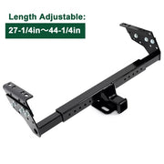 DURAFORCE For SUV Truck Cars Plymouth Adjustable Trailer Tow Hitch 2'' Receiver Class 3