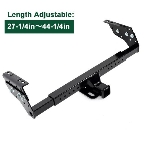 DURAFORCE For SUV Truck Cars Plymouth Adjustable Trailer Tow Hitch 2'' Receiver Class 3