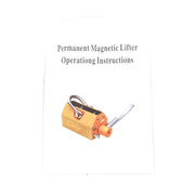 DURAFORCE 1000Kg / 2200 Lbs Permanent Lift Magnets for Hoist, Board, Lifting Plate Steel