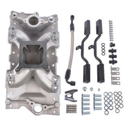 DURAFORCE 4150 EFI Single Plane Fuel Injection Intake Manifold For Chevy Small Block Gen I