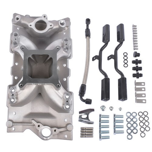 DURAFORCE 4150 EFI Single Plane Fuel Injection Intake Manifold For Chevy Small Block Gen I