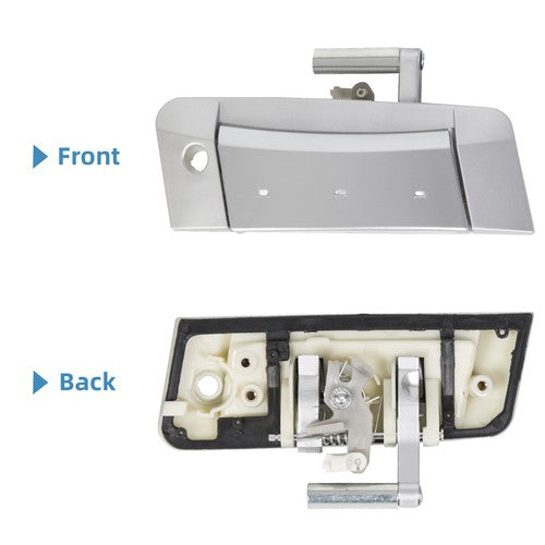 Left Driver Side Exterior Door Handle for 2003-2006 2009 Nissan 350Z 80607-CD41E