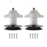 DURAFORCE 2 Pack Spindle Assembly W/ Bolt For MTD 918-04197 918-0324 918-04197b 42" Decks