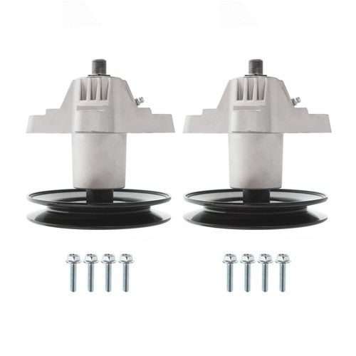 DURAFORCE 2 Pack Spindle Assembly W/ Bolt For MTD 918-04197 918-0324 918-04197b 42" Decks