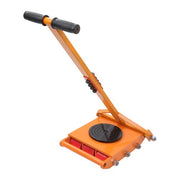 DURAFORCE 15 Ton Machinery Movers Skate Dolly 360 Rotation Heavy Duty Roller + Handles