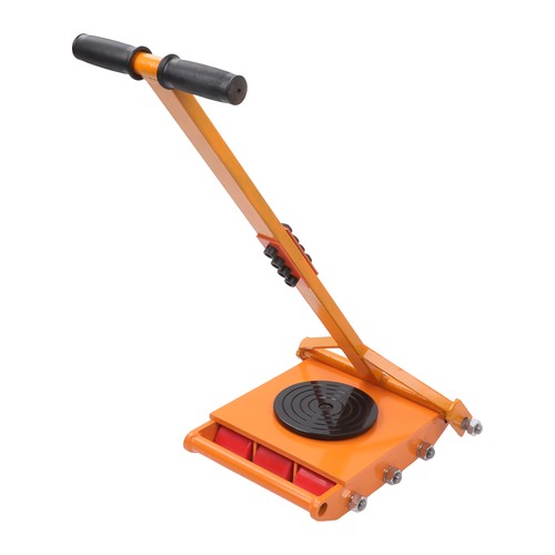 DURAFORCE 15 Ton Machinery Movers Skate Dolly 360 Rotation Heavy Duty Roller + Handles