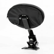 DURAFORCE Plug-in Driver Rider Backrest Pad For Harley CVO Touring Road King Glide 97-24