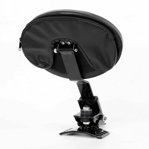 DURAFORCE Plug-in Driver Rider Backrest Pad For Harley CVO Touring Road King Glide 97-24