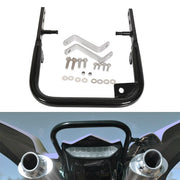 DURAFORCE Aluminum Black Grab Bar Rear Bumper For Yamaha Raptor 700 700R 2006-2024