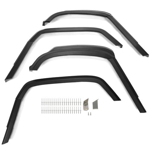 8Pcs Fender Flares Overfender With Hardware For Hummer H1 Humvee HMMWV