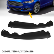 DURAFORCE Pair Front Bumper Lower Lip Valance Panel Cover LH RH For 2013-2016 Ford Fusion
