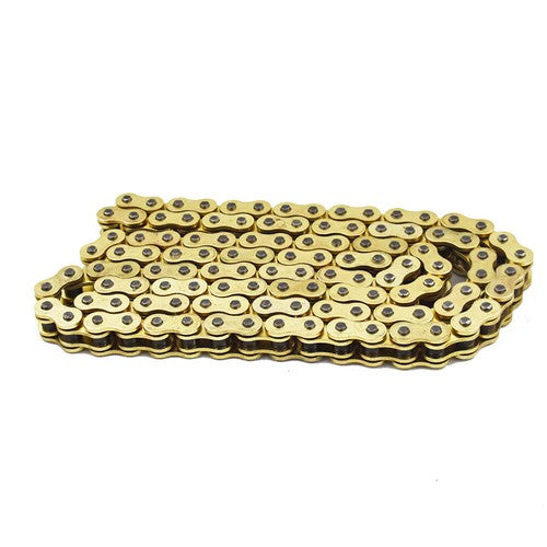DURAFORCE With O-Ring Drive Chain Gold Color 520 x114 ATV Motorcycle 520 Pitch 114 Links