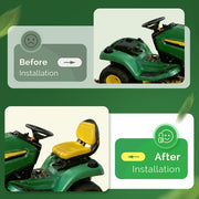 DURAFORCE Yellow Plastic Seat For John Deere X500 X520 X530 X540 X570 X580 #AUC11188