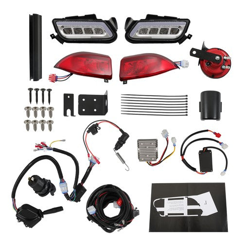 DURAFORCE For Club Car Tempo Golf Carts w/RGB Daytime Running Light LED Light Kit 2018+ US