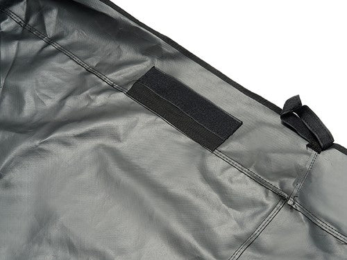 Soft Black Roof for Kawasaki Mule Pro FXT with PVC Upper Doors and Rear Window