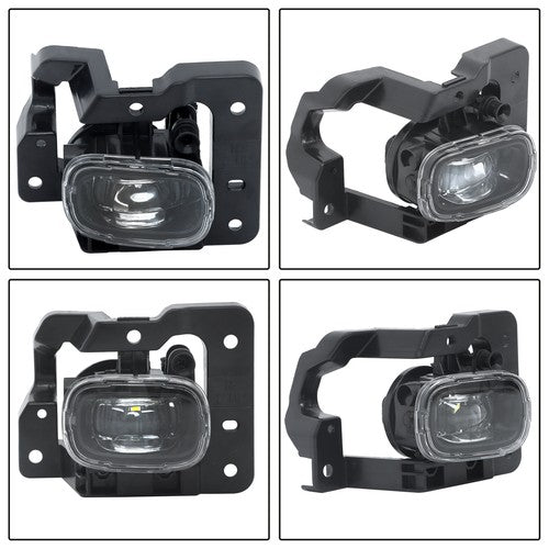DURAFORCE LED For Nissan Pathfinder 2023-2024 New Left&Right Front Lamps Clear Fog Lights