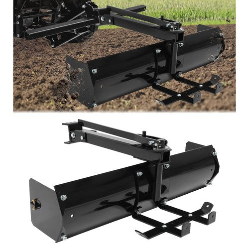 DURAFORCE 40" Steel Adjustable Tow Behind Box Scraper Blade For Lawn Garden Tractors