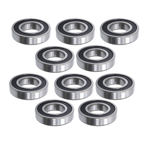 DURAFORCE 10 Pcs Premium 6208 2RS ABEC3 Rubber Sealed Deep Groove Ball Bearing 40x80x18mm