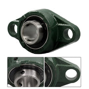 DURAFORCE 4-pack PCS UCFL205-16 Pillow Block Flange Bearing 1" Bore 2 Bolt Solid Base