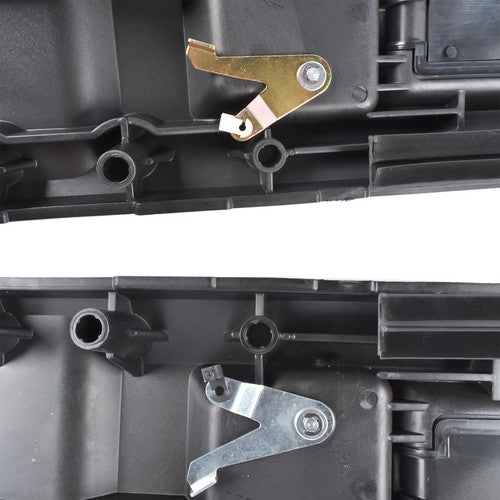 DURAFORCE 2Pcs Front Interior Door Handles L + R Black for Freightliner FLD120 FLD120SD
