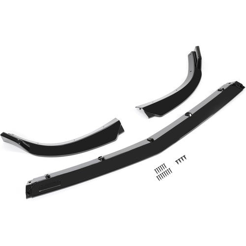 Gloss Black Front Bumper Lip Splitter For Mercedes Benz W204 Sport C Class 08 14