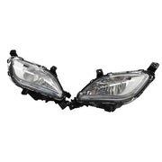 DURAFORCE For 2017 2018 Kia Forte Front Bumper Fog Lights Lamps Set w/bulb Left Right Pair