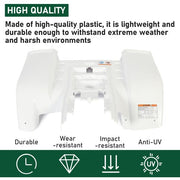 DURAFORCE NEW For Yamaha Banshee 1987-2006 WHITE Rear Fender Plastic Body