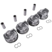 DURAFORCE 4 x Pistons +Pins For 2013-2014 Hyundai Sonata Fe 2.0T 2.0L Sonata 23410-2G400