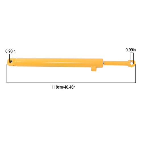 DURAFORCE 117824A1 Hydraulic Boom Lift Cylinder For Case Skid Steer 1835B 1835C 1838 1840