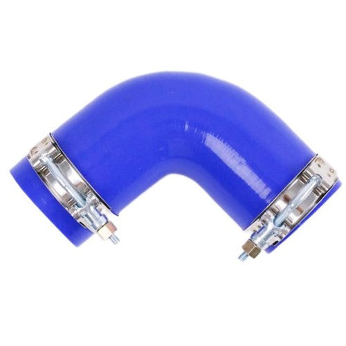 DURAFORCE Silicone 90° Elbow Hose F04-6006 for Peterbilt Kenworth Paccar W/Clamps