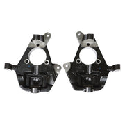 DURAFORCE Black 2" Drop Lowering Spindles For Chevy GMC Silverado Sierra 1500 1999-2006