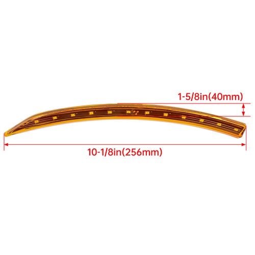Front Fender Led Light Amber For Can Am Ryker 600 900 Ace 2019 2021