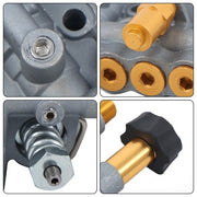 DURAFORCE 7108366 Pressure Washer Pump Manifold Replacement Kit For Simpson 510020 520006