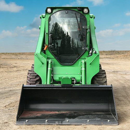 DURAFORCE Cab Door Glass Windshield For John Deere Skid Steer E Series 318E 333E #T344818