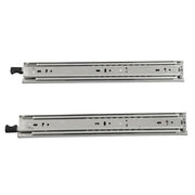 DURAFORCE 1 Pair of 14In Locking Drawer Slides Full Extension & Lock 150 lb Load Capacity