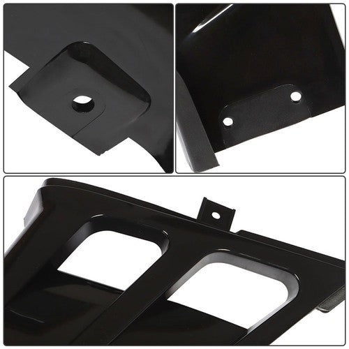 DURAFORCE Plastic Gas Tank Side Cover & Grill For Yamaha Banshee 350 1987-2005 2006 Black