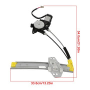 DURAFORCE 741-819 For Honda Accord 1994-97 Sedan 4-Door Rear Left Window Regulator w/Motor